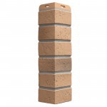 Угол внешний для фасадной панели Docke Berg под кирпич золотой, шт