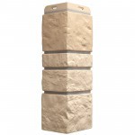 Угол внешний для фасадной панели Docke Burg под камень пшеничный, шт