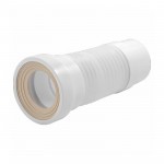 Слив для унитаза с выпуском D110 мм 290-330 мм гибкий, шт Слив для унитаза с выпуском D110 мм 290-330 мм гибкий, шт