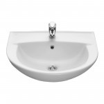 Раковина Santeri Виктория с переливом, без пьедестала, шт