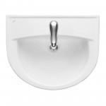 Раковина Santeri Виктория с переливом, без пьедестала, шт