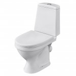 Унитаз-компакт Santeri Прайм белый, с арматурой и сиденьем, косой выпуск, шт Унитаз-компакт Santeri Прайм белый, с арматурой и сиденьем, косой выпуск, шт