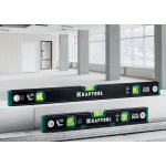 Уровень строительный Kraftool 200 см, 3 ампулы, с зеркальным глазком, шт