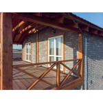 Фасадная плитка ТехноНиколь Hauberk Кирпич Мраморный, 2 м2/упак