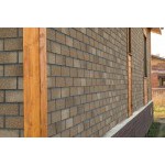 Фасадная плитка ТехноНиколь Hauberk Кирпич Песчаный, 2 м2/упак