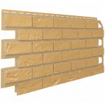 Панель фасадная ТехноНиколь Оптима Кирпич бежевый 1128х441 мм (0,42 м2), 10 шт/упак