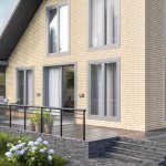 Панель фасадная ТехноНиколь Оптима Кирпич песочный 1128х441 мм (0,42 м2), 10 шт/упак