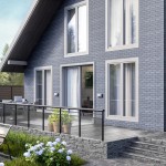 Панель фасадная ТехноНиколь Оптима Кирпич серый 1128х441 мм (0,42 м2), 10 шт/упак