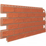 Панель фасадная ТехноНиколь Оптима Кирпич терракотовый 1128х441 мм (0,42 м2), 10 шт/упак