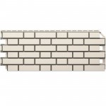 Панель фасадная ТехноНиколь Оптима Клинкер слоновая кость 1128х441 мм (0,42 м2), 10 шт/упак