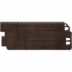 Панель фасадная ТехноНиколь Оптима Песчаник темно-коричневый 1128х441 мм (0,42 м2), 10 шт/упак