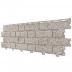 Панель фасадная ТехноНиколь Формлайт Кирпич серо-бежевый 1140х350 мм (0,318 м2), 16 шт/упак