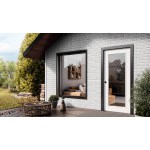 Панель фасадная ТехноНиколь Формлайт Кирпич серый 1140х350 мм (0,318 м2), 16 шт/упак