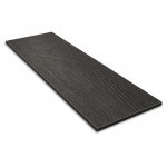 Фибросайдинг Decover Gray тёмно-серый 3600х190х8 мм (0,684 м2), шт