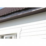 Фибросайдинг Decover Snow белый 3600х190х8 мм (0,684 м2), шт