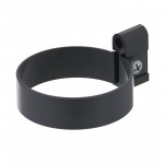 Хомут трубы универсальный 140 мм ТехноНиколь Оптима 120/80 мм Ral 7024 серый, 90 шт/упак