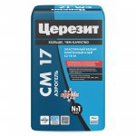 Клей Церезит CM 17 Аэрогель C2TES1 эластичный белый для любых видов плитки на сложные основания 25 кг, шт Клей Церезит CM 17 Аэрогель C2TES1 эластичный белый для любых видов плитки на сложные основания 25 кг, шт
