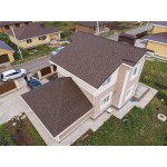 Гибкая черепица ТехноНиколь Shinglas Кантри Коричневый, 2,6 м2/упак