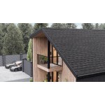 Гибкая черепица ТехноНиколь Shinglas Кантри Умбра, 2,6 м2/упак