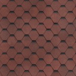 Гибкая черепица ТехноНиколь Shinglas Ультра Самба Рубин, 3 м2/упак