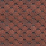 Гибкая черепица ТехноНиколь Shinglas Финская черепица Соната Красный, 3 м2/упак