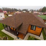 Гибкая черепица ТехноНиколь Shinglas Ультра Фокстрот Кедр, 3 м2/упак