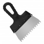 Шпатель фасадный, зубчатый 6х6мм, 150 мм, РемоКолор, шт Шпатель фасадный, зубчатый 6х6мм, 150 мм, РемоКолор, шт