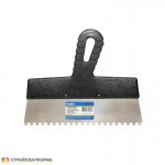 Шпатель фасадный, зубчатый 6х6мм, 300 мм РемоКолор, шт