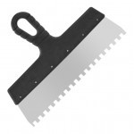 Шпатель фасадный Мастер зубчатый 300 мм, зуб 8х8 мм, шт