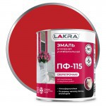 Эмаль ПФ-115 Лакра красная 2,8 кг, шт