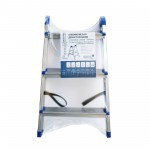 Стремянка алюминиевая двухсторонняя, 3 ступени, шт