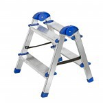 Стремянка алюминиевая двухсторонняя, 2 ступени, шт