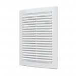 Решетка вентиляционная с сеткой 200х300 мм белая ERA 2030РЦ, шт Решетка вентиляционная с сеткой 200х300 мм белая ERA 2030РЦ, шт