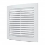 Решетка вентиляционная с сеткой 150х150 мм белая ERA 1515РЦ, шт Решетка вентиляционная с сеткой 150х150 мм белая ERA 1515РЦ, шт