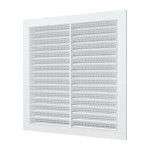 Решетка вентиляционная с сеткой 138х138 мм белая ERA А1313С, шт