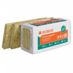 Минеральная вата Isobox 40 P Теплостандарт 1200х610х500 мм, 12 шт/упак