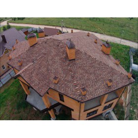 Гибкая черепица ТехноНиколь Shinglas Джаз Терра 2 м2/упак, упак