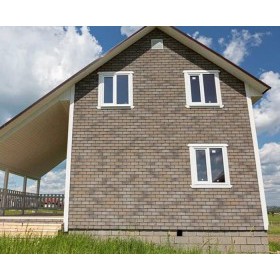 Фасадная плитка ТехноНиколь Hauberk Кирпич Каталонский 2,5 м2/упак, упак