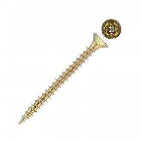 Саморез универсальный 2,5х16 мм оцинкованный желтый (500 шт/упак), упак