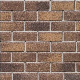 Фасадная плитка ТехноНиколь Hauberk Кирпич Бельгийский, 2,5 м2/упак