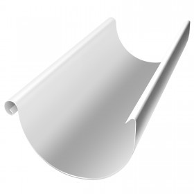 Желоб водосточный Grand Line Optima 125/90/3000 мм Ral 9003 белый, шт