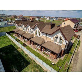 Гибкая черепица ТехноНиколь Shinglas Ранчо Коричневый, 2 м2/упак