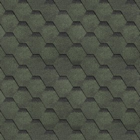 Гибкая черепица ТехноНиколь Shinglas Финская черепица Соната Зеленый, 3 м2/упак