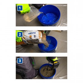 Штукатурка цементная Plitonit Т1+ для внутренних и наружных работ 25 кг, 48 шт/поддон