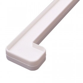 Соединитель подоконника ПВХ 600 мм белый, шт