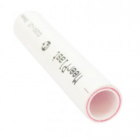 Труба полипропиленовая MeerPlast 20х3,4 мм 2 м армированная стекловолокном PN25 SDR 6, шт