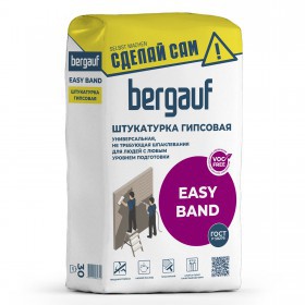 Штукатурка гипсовая Bergauf Easy Band универсальная 30 кг, шт