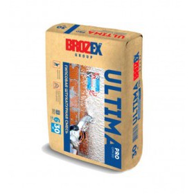 Штукатурка гипсовая Brozex GPM-510 Ultima Pro для машинного нанесения 30 кг, 40 шт/поддон