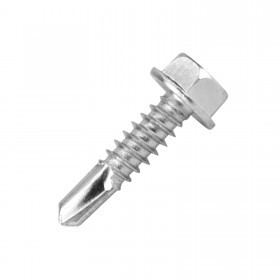 Саморез по металлу Hardwex сверло 5,5х25 мм металл-металл оцинкованный, 500 шт/упак