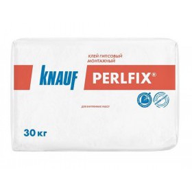 Клей гипсовый Knauf Перлфикс для монтажа ПГП 30 кг, шт
